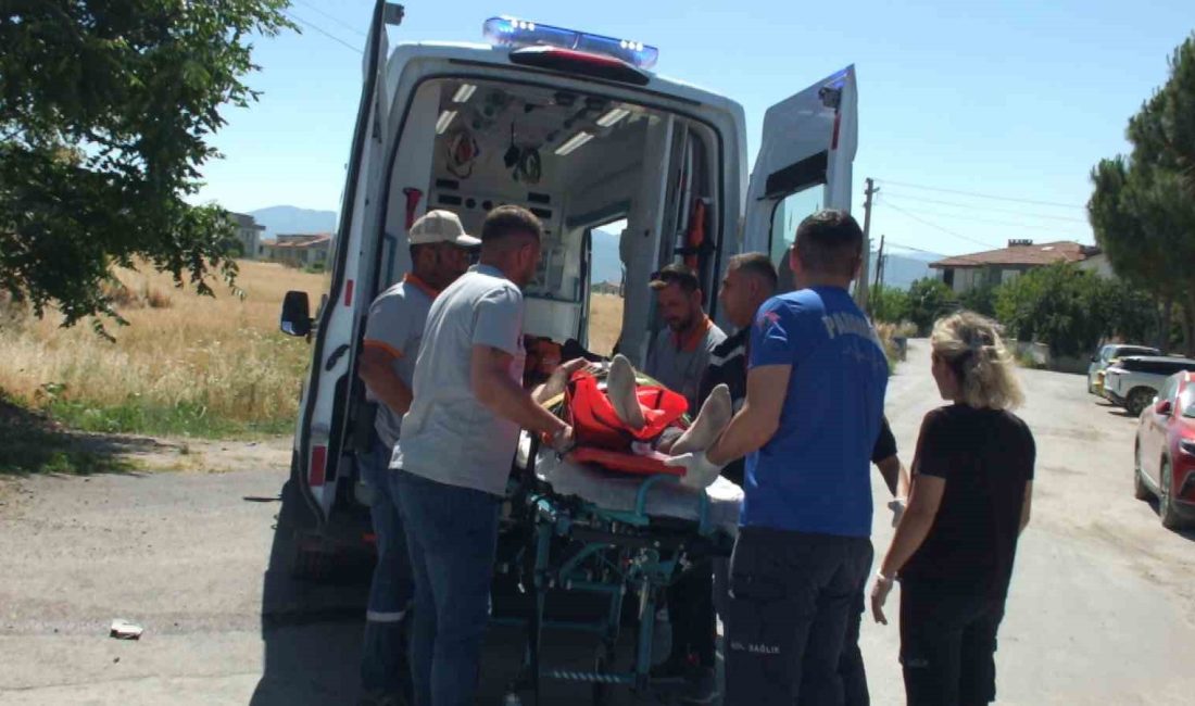 Balıkesir’in Burhaniye ilçesinde meydana gelen kazada 1 kişi yaralandı.