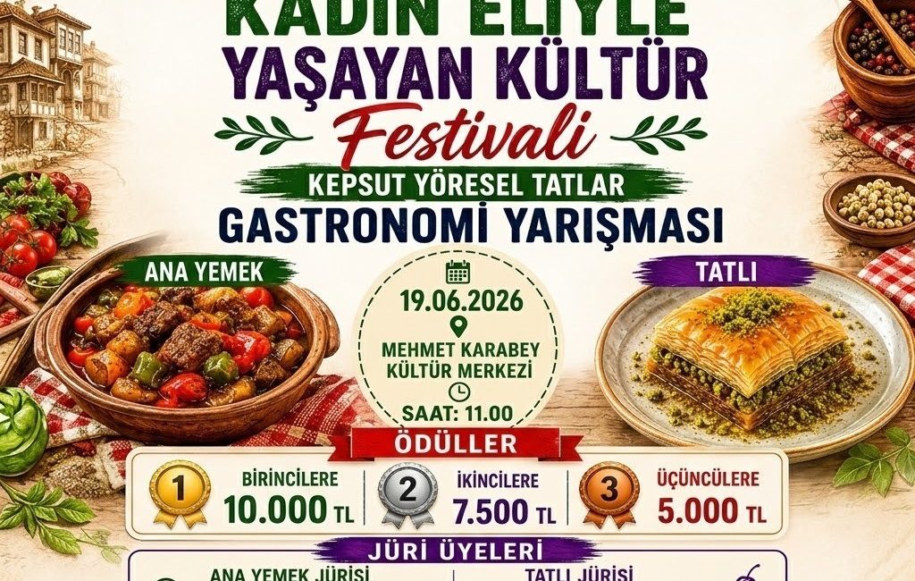 Önce tatlar, sonra yöresel kıyafetler yarışacak Vefalı Yurt Kepsut Yerel Eylem Grubu Derneği, T.C. Kültür ve