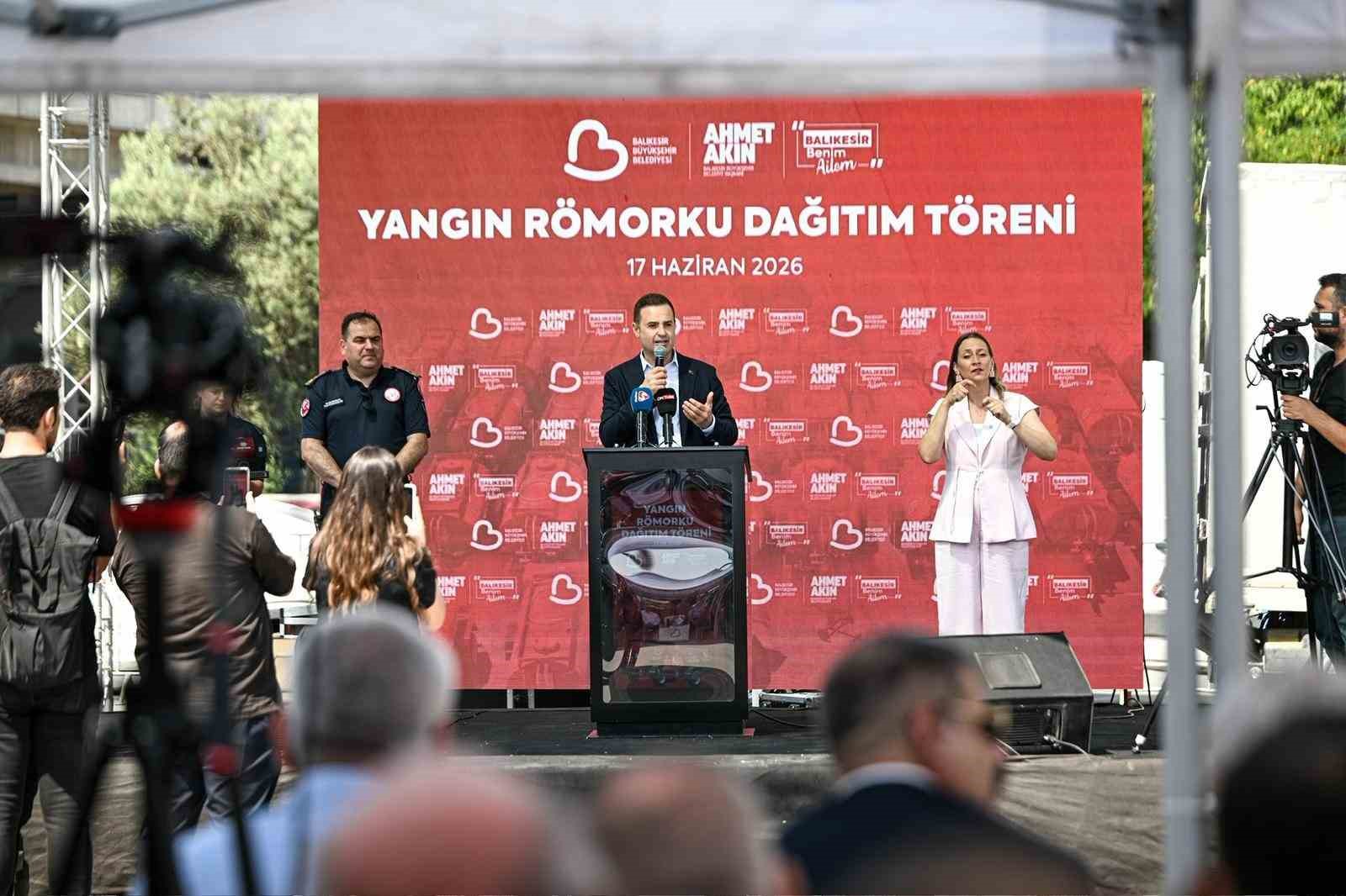 Balıkesir Büyükşehir Belediyesi, kırsal mahallelerde yangın ihtimaline karşı 50 yeni