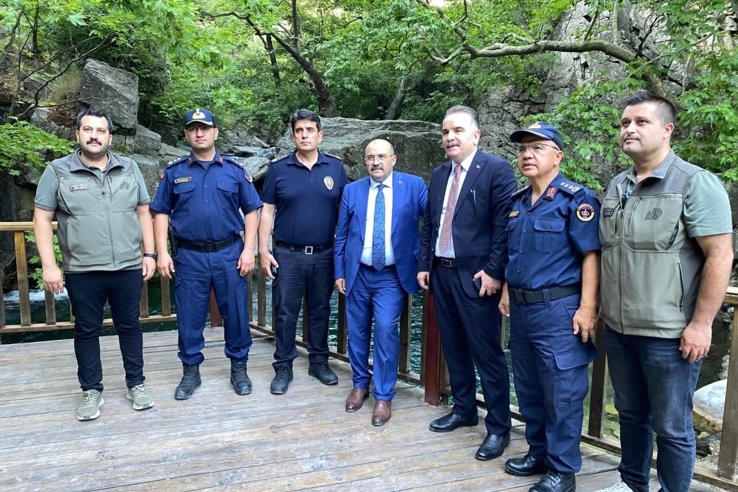 Balıkesir Valisi İsmail Ustaoğlu, Kazdağı Milli Parkı sınırları içerisinde yer