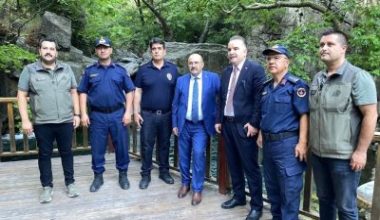 Balıkesir Valisi İsmail Ustaoğlu, Kazdağı Milli Parkı sınırları içerisinde yer