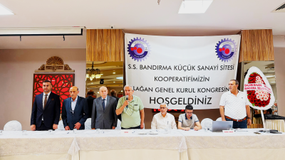 S.S. Bandırma Küçük Sanayi Sitesi Kooperatifi Olağan Genel Kurulu, ilçe