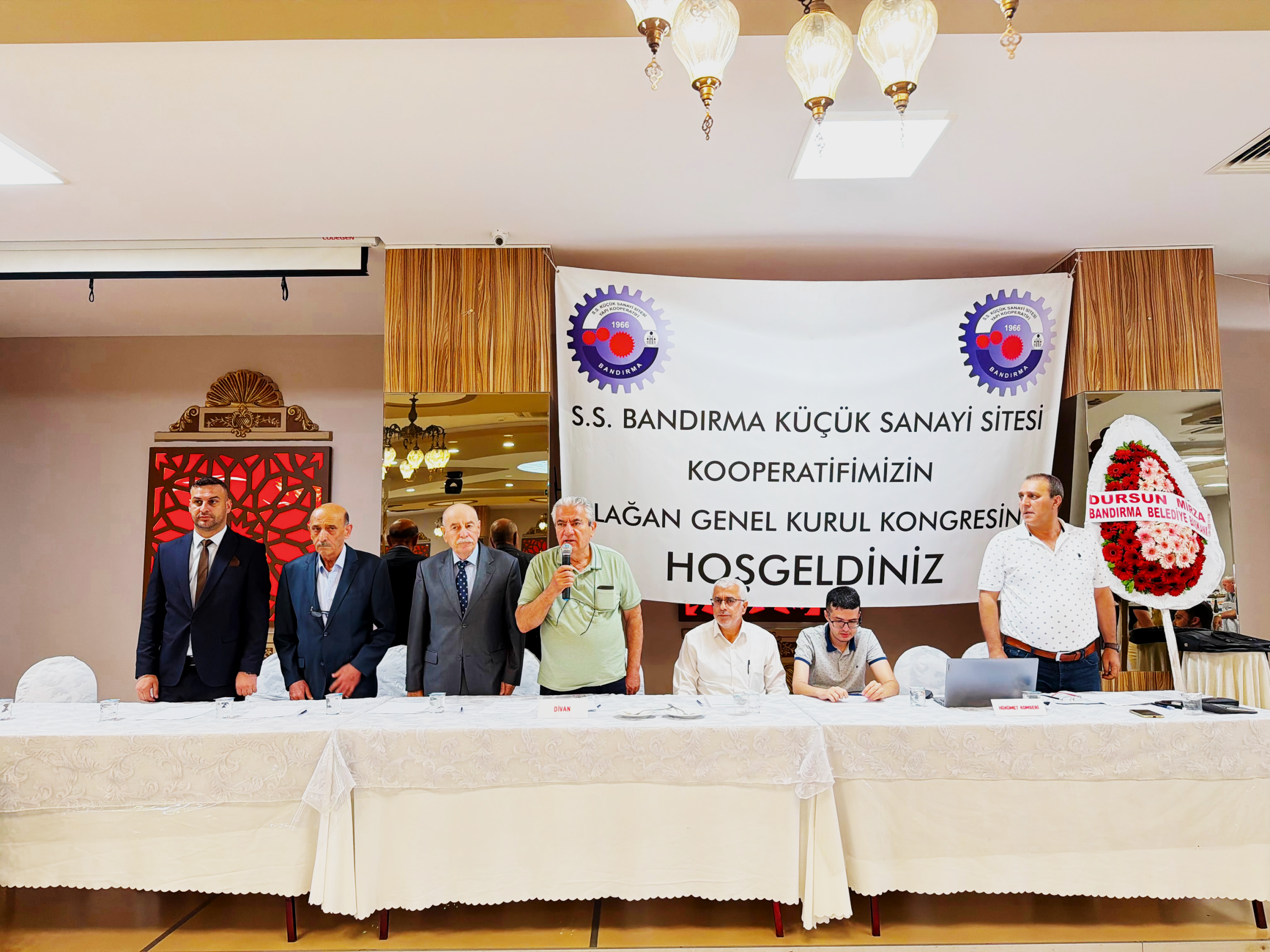 S.S. Bandırma Küçük Sanayi Sitesi Kooperatifi Olağan Genel Kurulu, ilçe