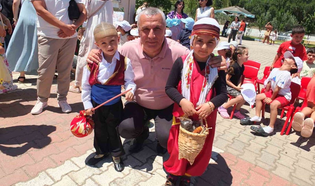 Burhaniye ilçesinde, Yıldız Özsaraç Anaokulu’nda düzenlenen "Atıktan sanata sanattan kahramanlara"