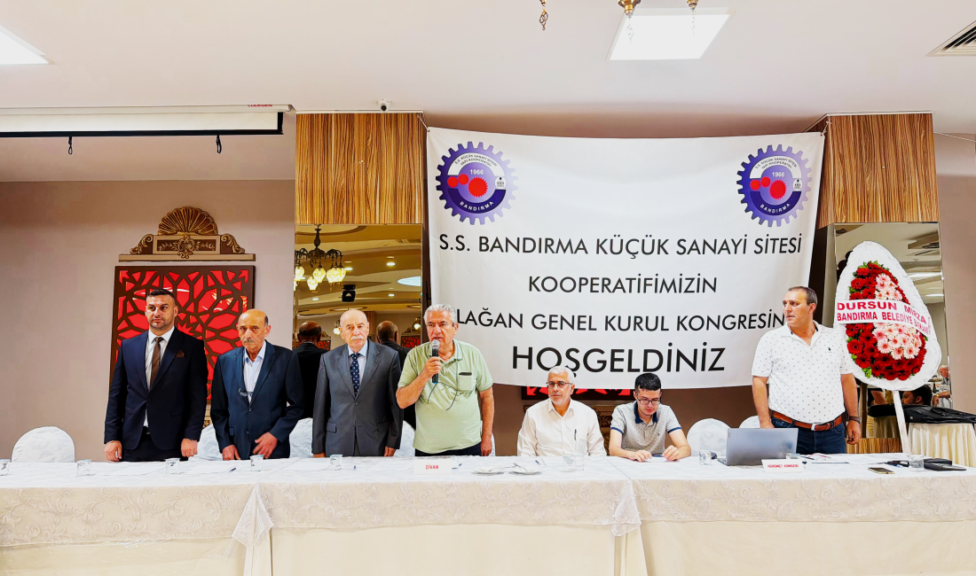 S.S. Bandırma Küçük Sanayi Sitesi Kooperatifi Olağan Genel Kurulu, ilçe