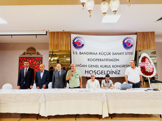 Bandırma Küçük Sanayi Sitesi Kooperatifi’nde Genel Kurul Heyecanı S.S. Bandırma Küçük Sanayi Sitesi Kooperatifi Olağan Genel Kurulu, ilçe