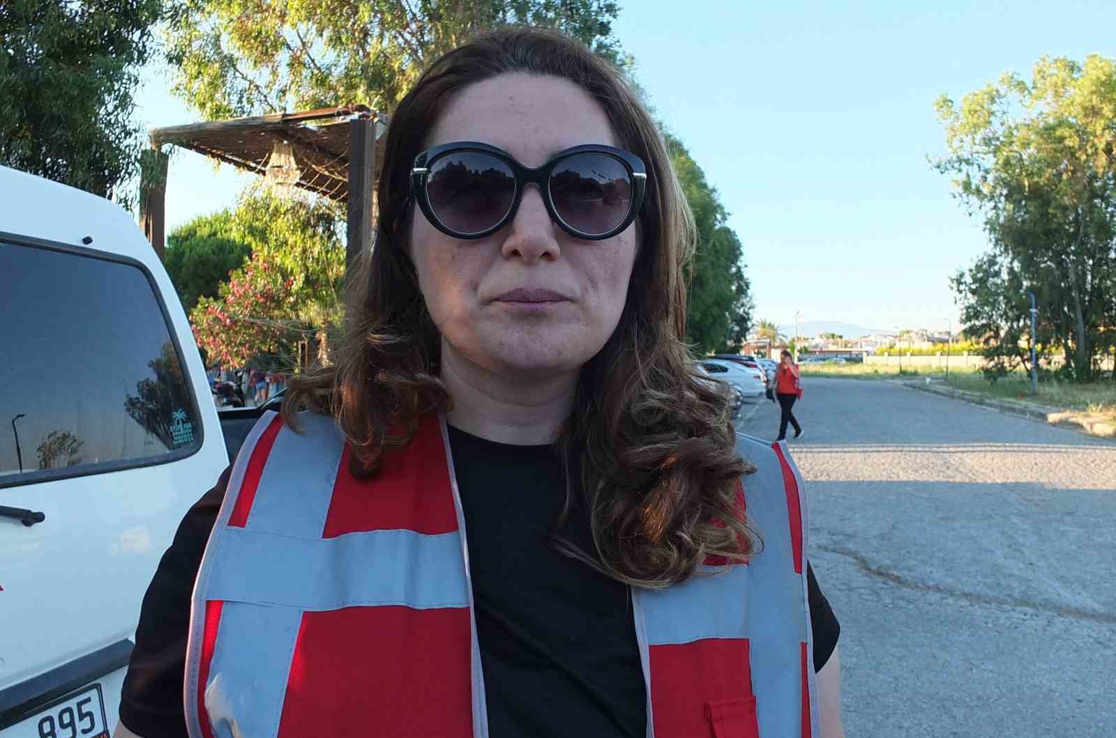 Balıkesir’in Burhaniye ilçesinde, İlçe Sağlık Müdürlüğünün öncülüğünde Ören Sahilinde çevre