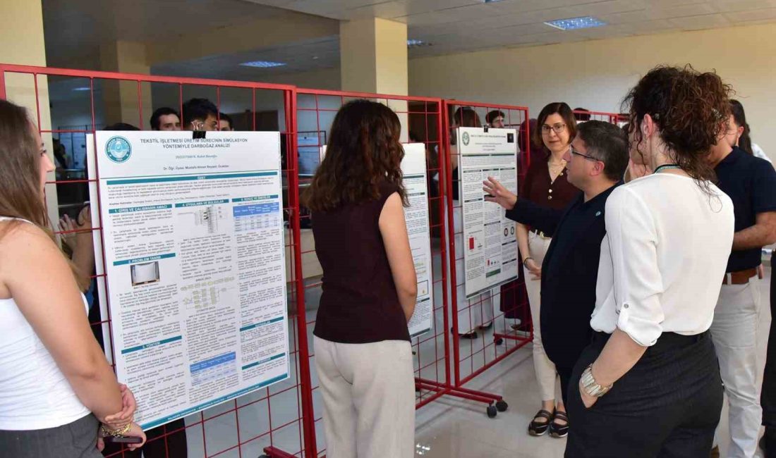 Endüstri Mühendisliği öğrencileri projelerini sundu Balıkesir Üniversitesi Mühendislik Fakültesi Endüstri Mühendisliği Bölümü öğrencileri tarafından "Endüstri
