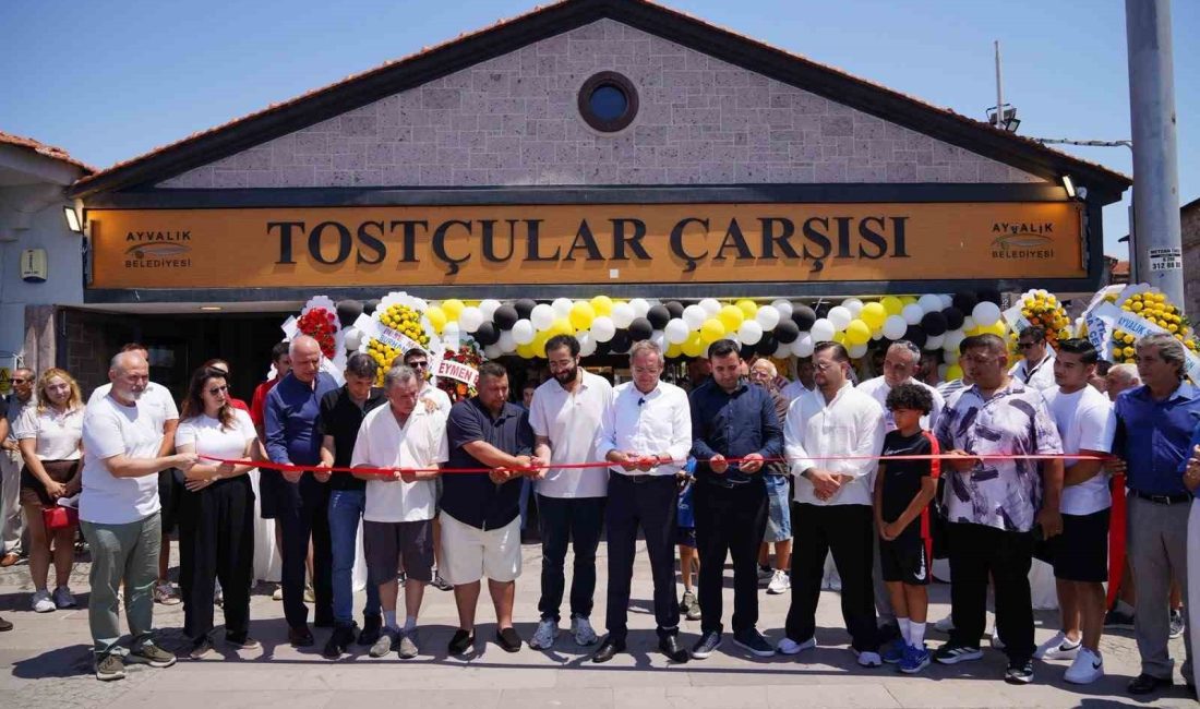 Ayvalık Tostçular Çarşısı’ndaki 11 esnaf, tek bir şirket çatısı altında