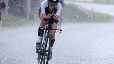 Balıkesirli milli sporcu Çiğdem Gülgeç Akduman, İsveç’te düzenlenen IRONMAN 70.3
