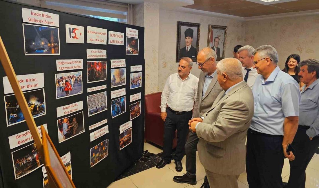 Balıkesir’de 15 Temmuz ruhu sanatla yaşatılıyor 15 Temmuz Demokrasi ve Millî Birlik Günü’nün 10. yılı anma
