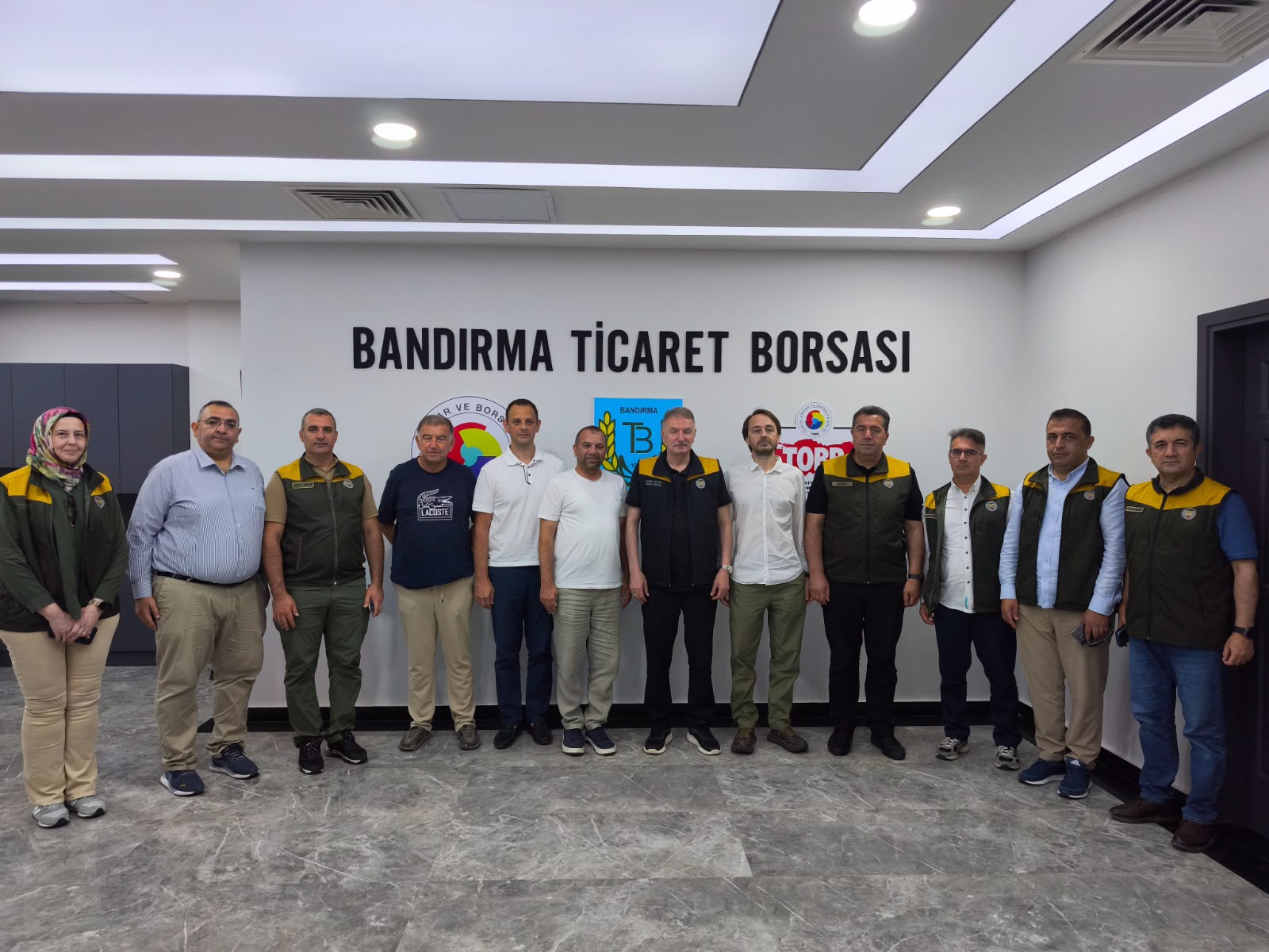 Toprak Mahsulleri Ofisi (TMO) Genel Müdürü Ahmet Güldal, Bandırma Ticaret
