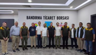 Toprak Mahsulleri Ofisi (TMO) Genel Müdürü Ahmet Güldal, Bandırma Ticaret