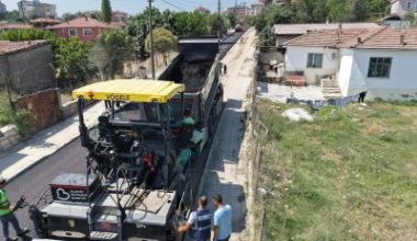 alıkesir Büyükşehir Belediyesi, 20 ilçenin tümünde sürdürdüğü yatırımlarına Manyas ile