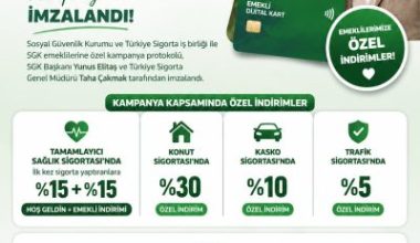 Sosyal Güvenlik Kurumu (SGK) ile Türkiye Sigorta iş birliği kapsamında
