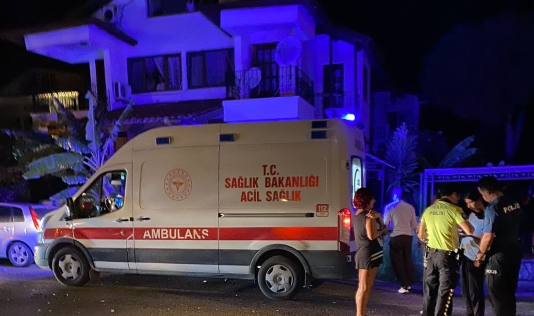 Balıkesir’in Ayvalık ilçesinde motosiklet ile otomobilin kafa kafaya çarpışması sonucu