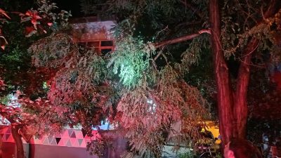 Marmara Denizi üzerinde etkili olan süper hücre fırtınası, Balıkesir'in Erdek