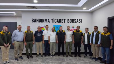 Toprak Mahsulleri Ofisi (TMO) Genel Müdürü Ahmet Güldal, Bandırma Ticaret