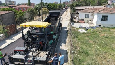 alıkesir Büyükşehir Belediyesi, 20 ilçenin tümünde sürdürdüğü yatırımlarına Manyas ile