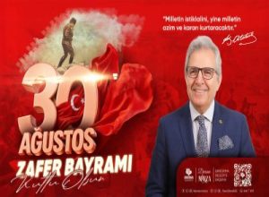 Bandırma Belediye Başkanı Dursun Mirza, 30 Ağustos Zafer Bayramı’nın 104.