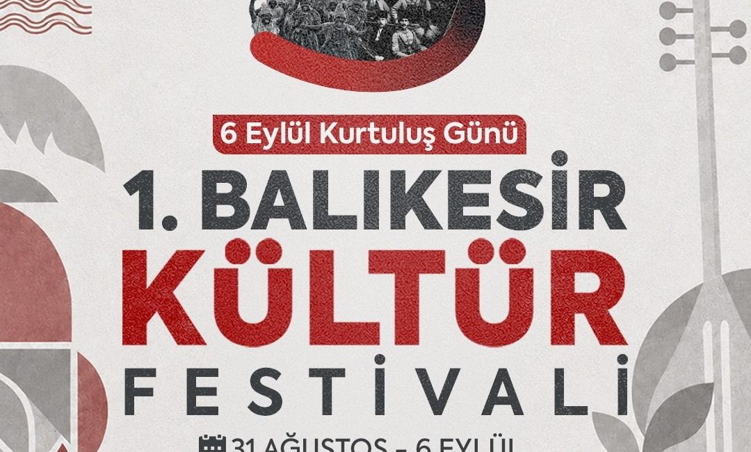 Balıkesir’in Kurtuluş coşkusu kültür festivali ile taçlanıyor Balıkesir’in düşman işgalinden kurtuluşunun 104. yılı, Balıkesir Büyükşehir Belediyesi tarafından