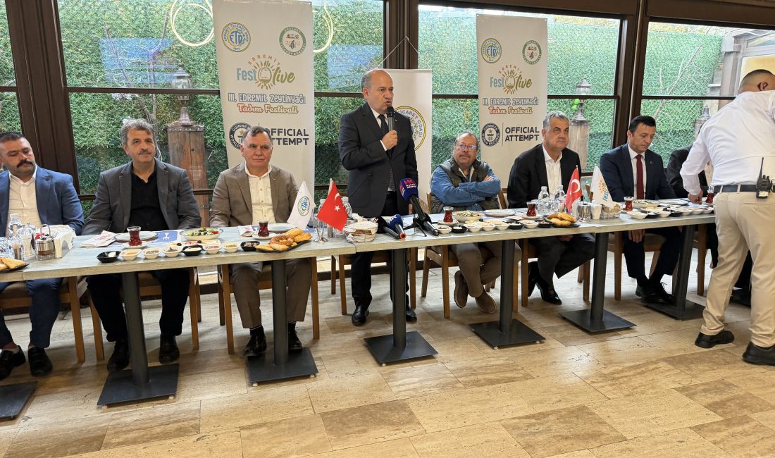 Edremit 13 bin kişiyle Guinness Rekoru’na hazırlanıyor Edremit'in binlerce yıllık zeytin mirasını ve Avrupa Birliği (AB) coğrafi