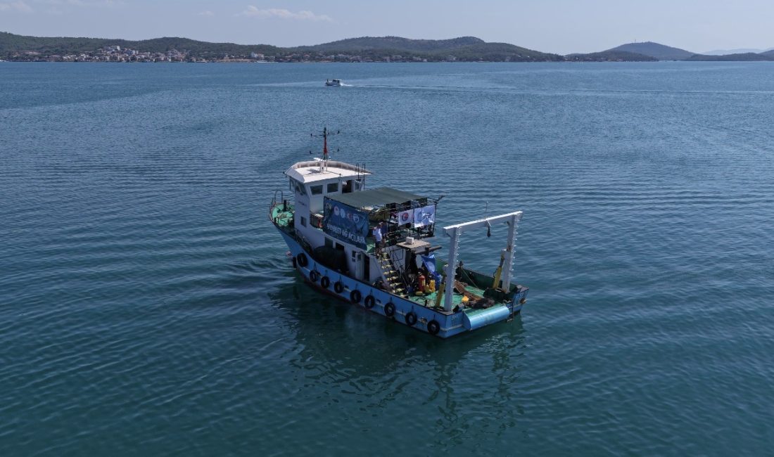 Büyükşehir Denizleri Hayalet Ağlardan Temizliyor Balıkesir Büyükşehir Belediyesi, deniz ekosistemini korunmak amacıyla Çanakkale Onsekiz Mart