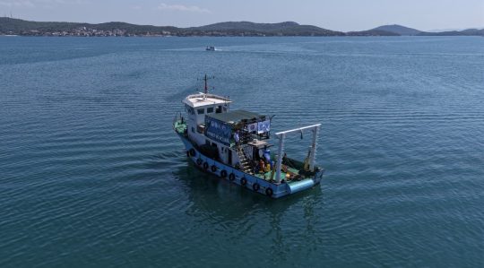 Balıkesir Büyükşehir Belediyesi, deniz ekosistemini korunmak amacıyla Çanakkale Onsekiz Mart