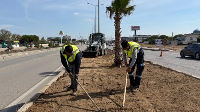 Balıkesir Büyükşehir Belediyesi tarafından Bursa-Çanakkale yolu üzerindeki Bandırma girişinde gerçekleştirilen