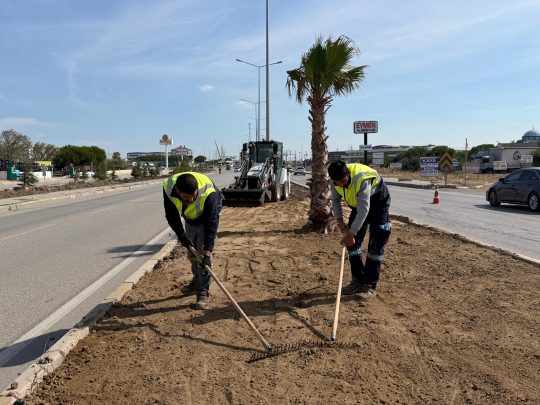 Bandırma’nın girişi Büyükşehir’le yenilendi Balıkesir Büyükşehir Belediyesi tarafından Bursa-Çanakkale yolu üzerindeki Bandırma girişinde gerçekleştirilen