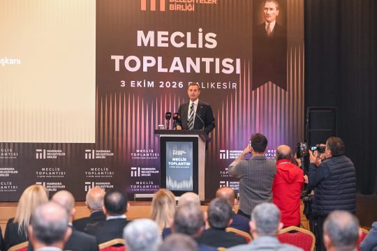 Marmara Belediyeler Birliği'nin 2026 yılı 2. Meclis Toplantısı Balıkesir'de gerçekleştirildi.